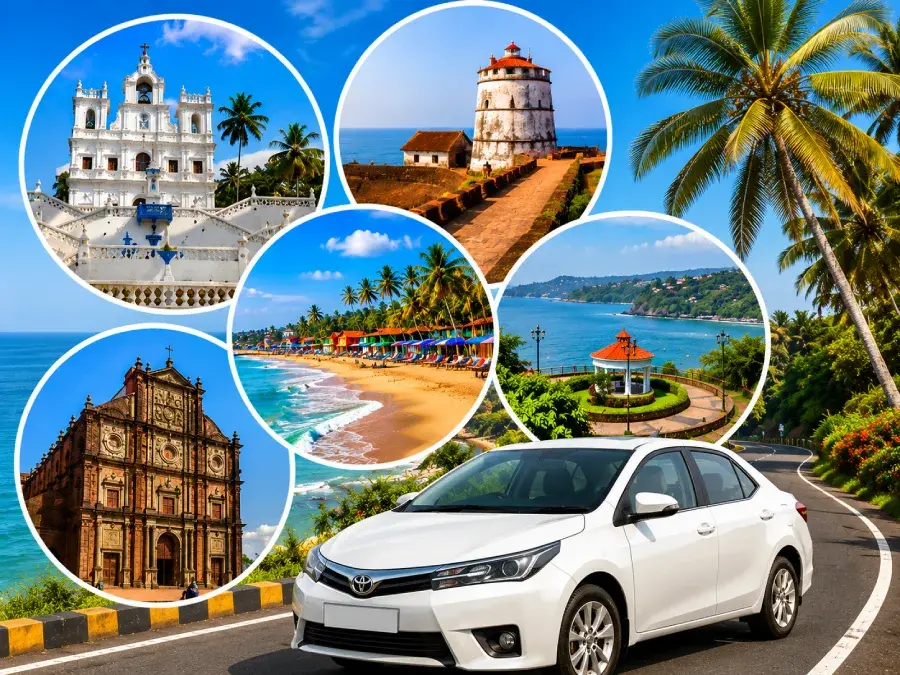 Goa Sightseeing Tour Taxi Package